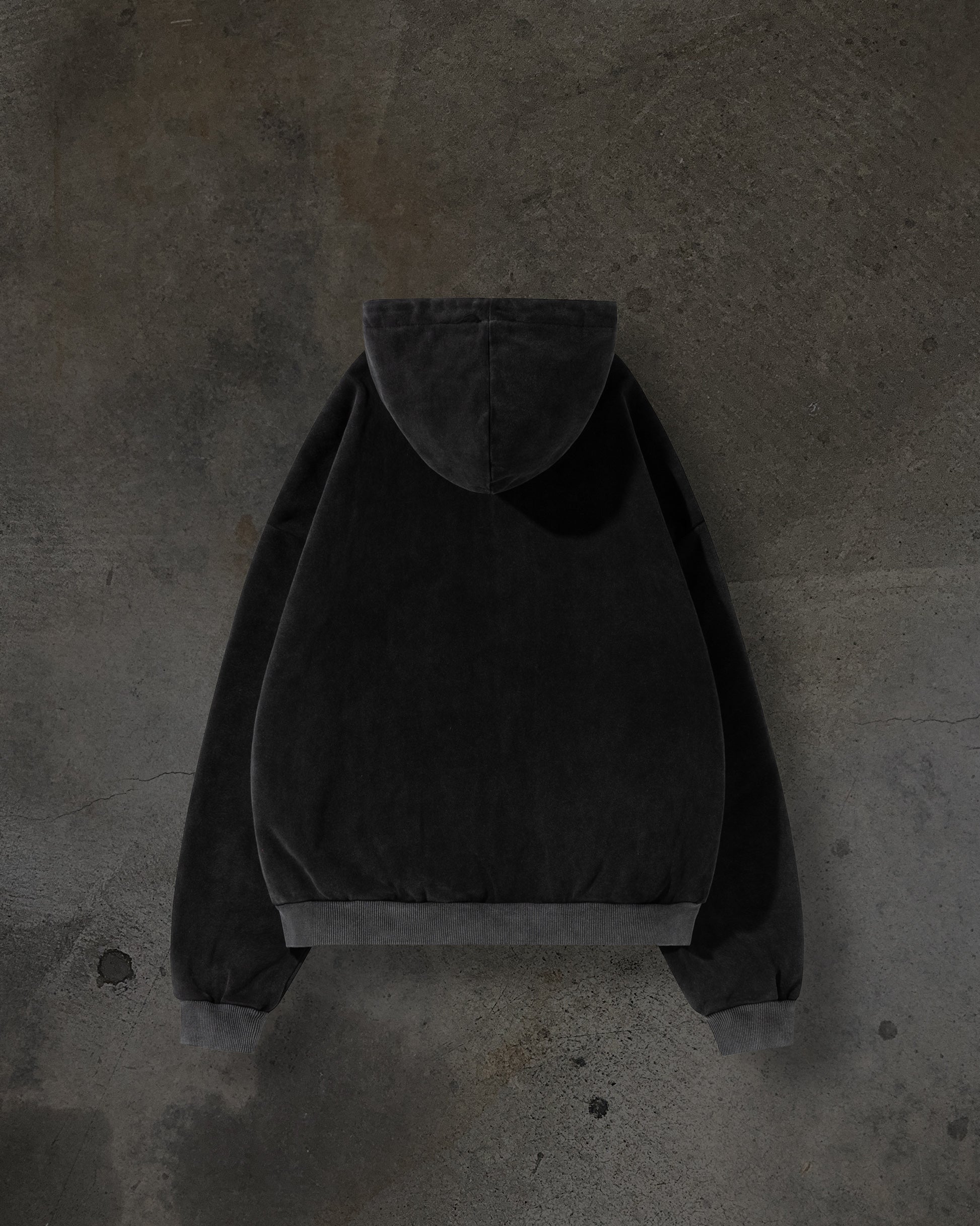 CORVIDITCH POCKET ZIPUP (COAL)-IYAMIUIO