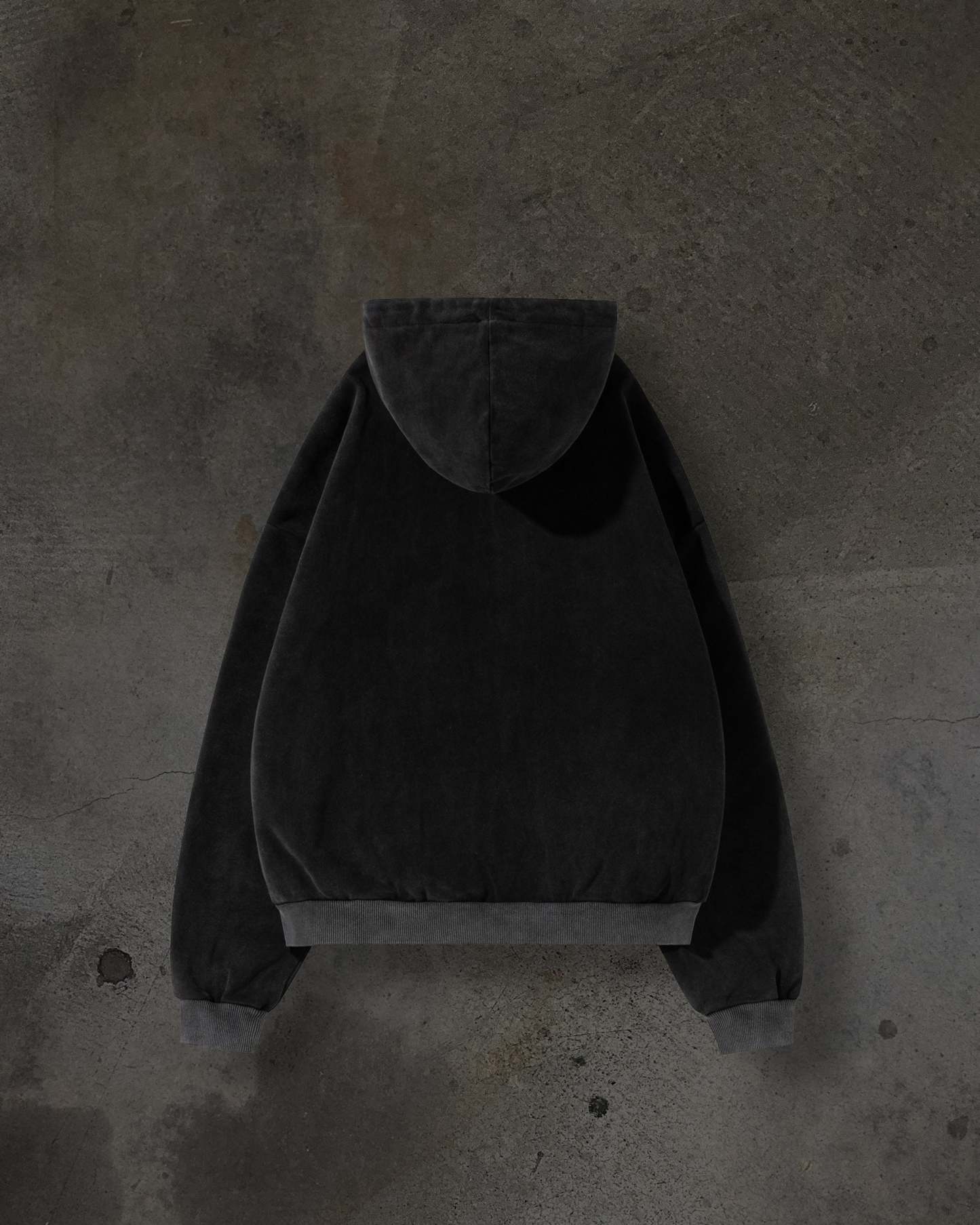 CORVIDITCH POCKET ZIPUP (COAL)-IYAMIUIO