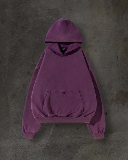 BLANK PULLOVER (PURPLE)-IYAMIUIO