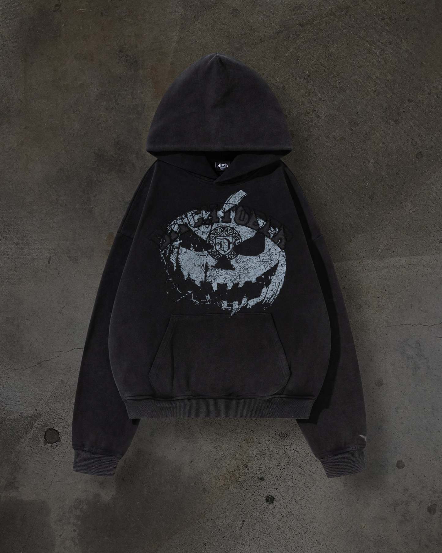 PUMPKIN PATCH PULLOVER (COAL/COAL)-IYAMIUIO