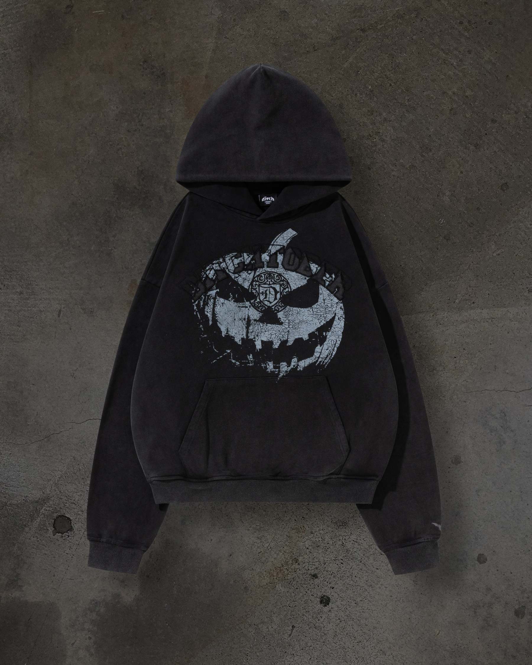 PUMPKIN PATCH PULLOVER (COAL/COAL)-IYAMIUIO