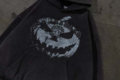 PUMPKIN PATCH PULLOVER (COAL/COAL)-IYAMIUIO