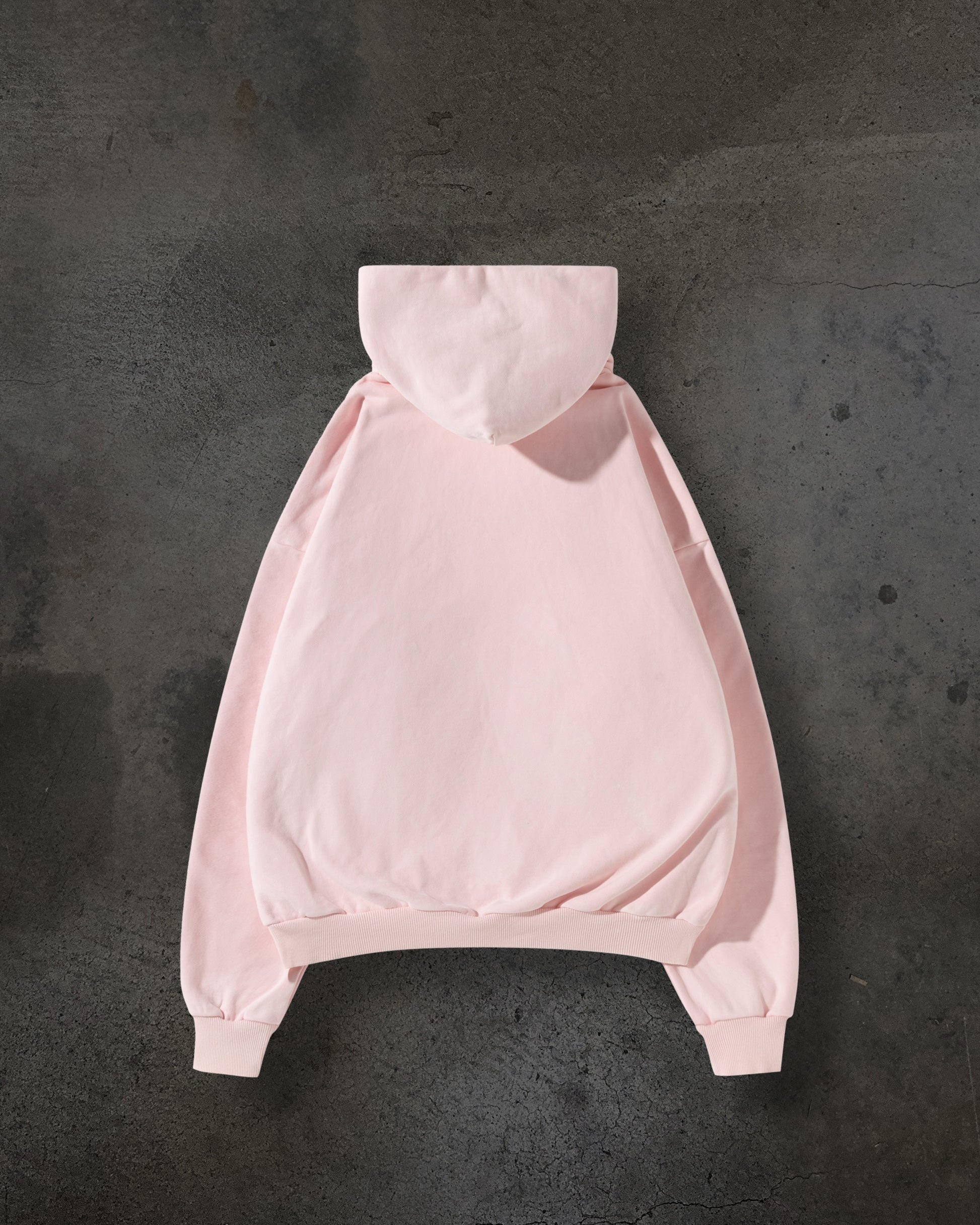 MASKED HOODIE (BABY PINK)-IYAMIUIO