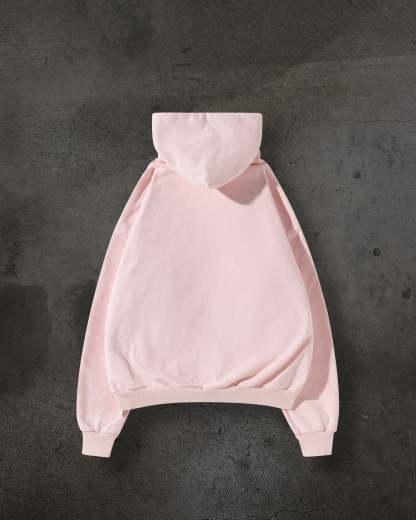 MASKED HOODIE (BABY PINK)-IYAMIUIO