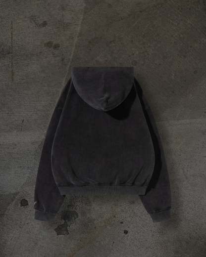 PUMPKIN PATCH PULLOVER (COAL/ORANGE)-IYAMIUIO