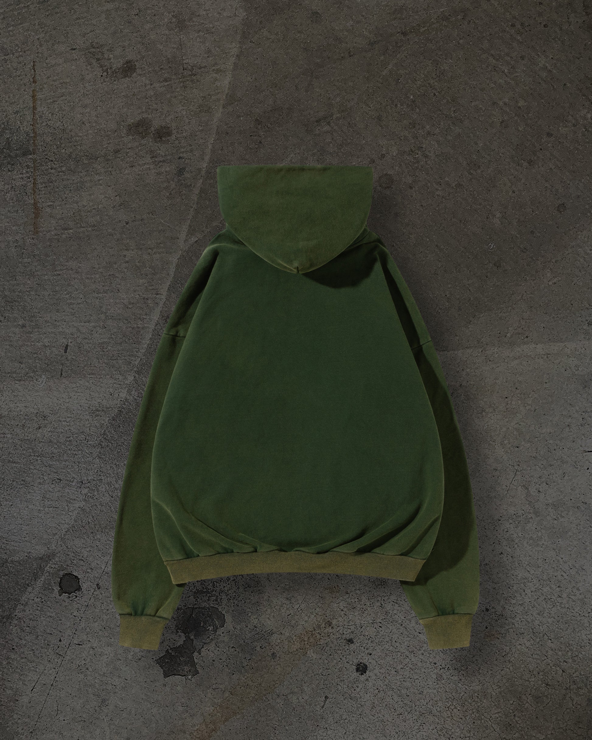 MASKED HOODIE (PINE)-IYAMIUIO