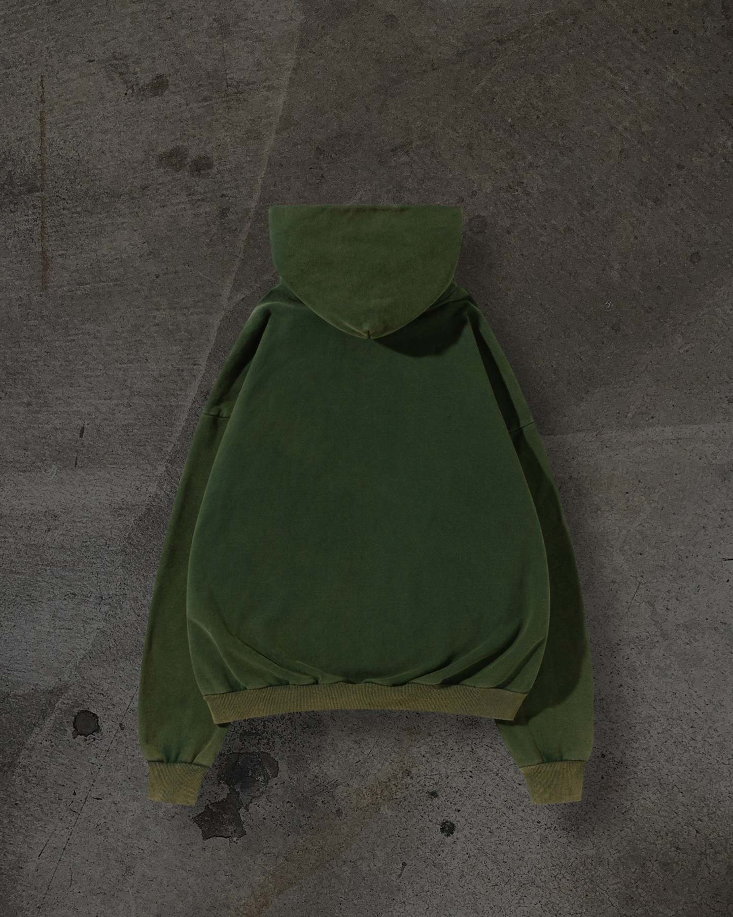 MASKED HOODIE (PINE)-IYAMIUIO