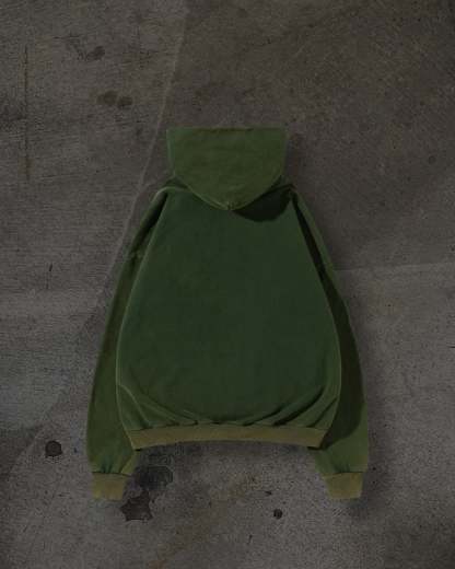 MASKED HOODIE (PINE)-IYAMIUIO