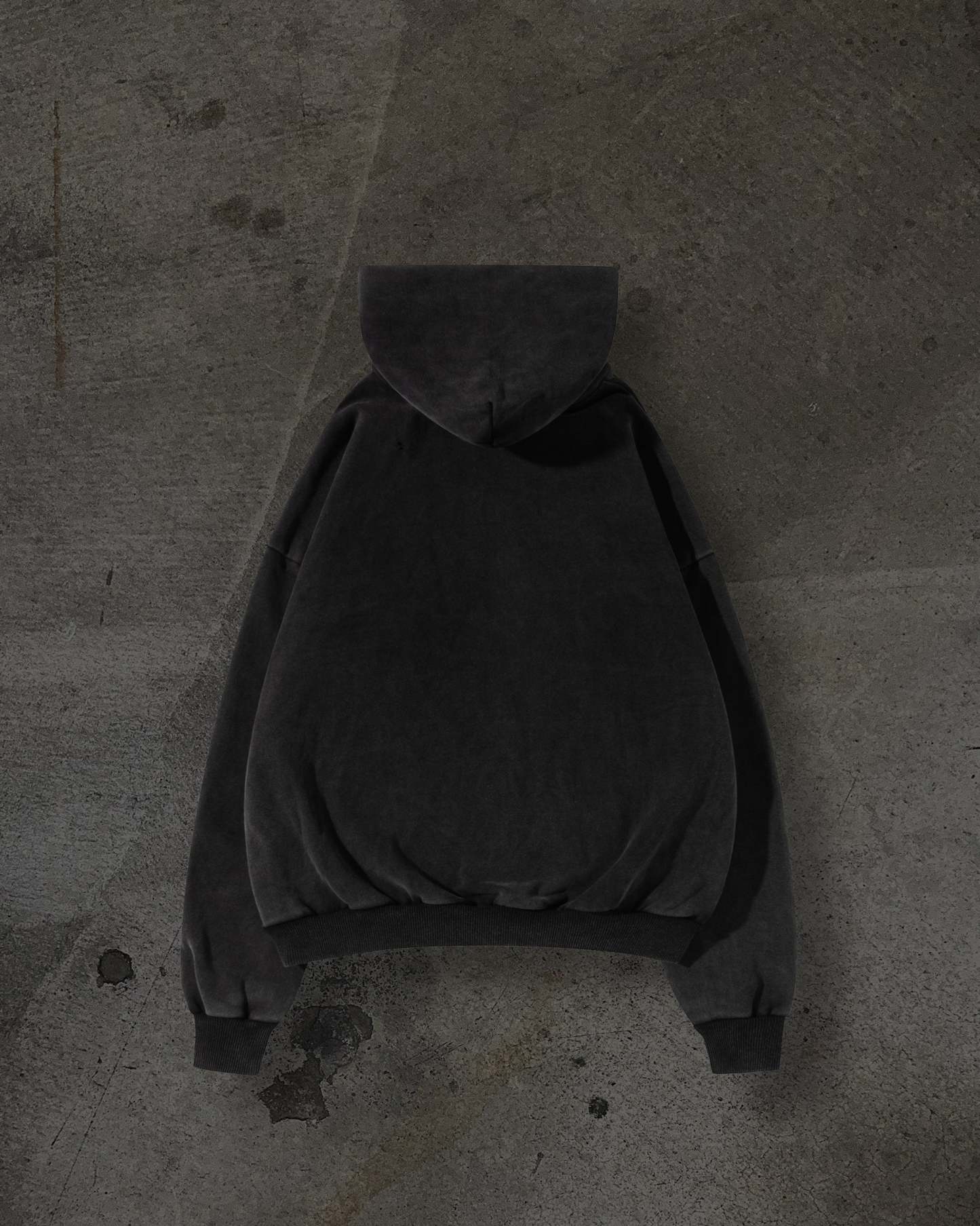 MASKED HOODIE (COAL)-IYAMIUIO