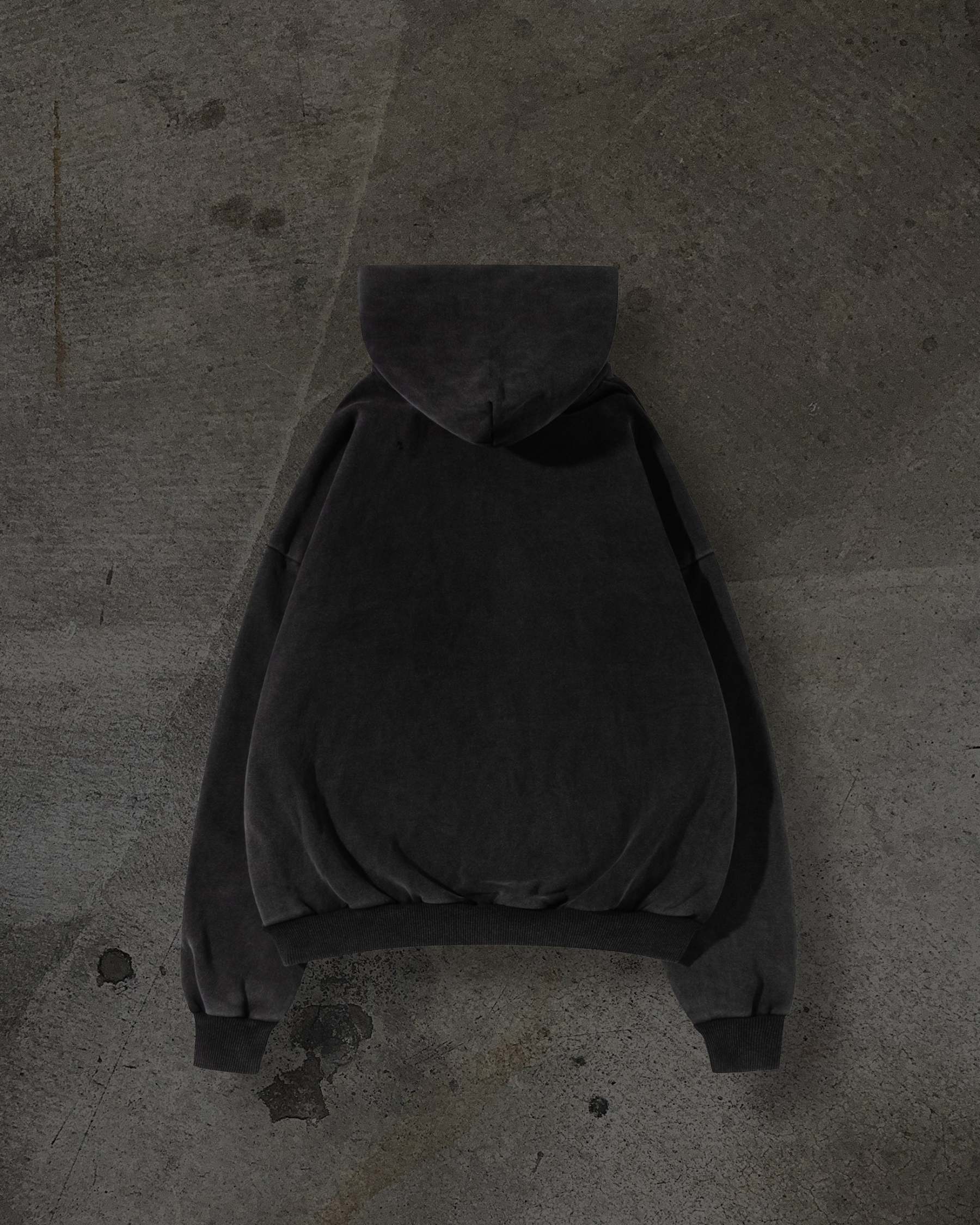 MASKED HOODIE (COAL)-IYAMIUIO