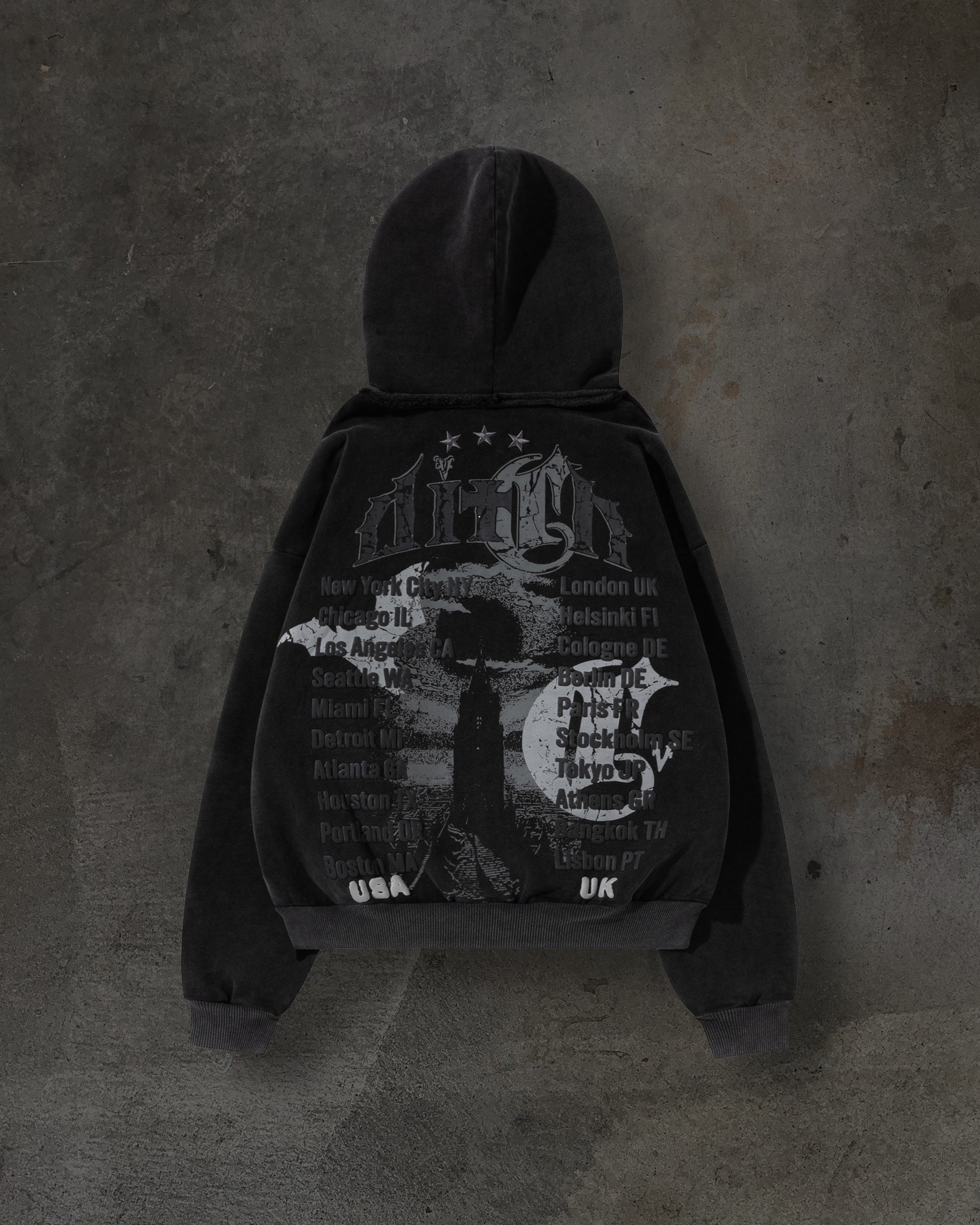 CORVIDITCH TOUR PULLOVER (COAL)-IYAMIUIO