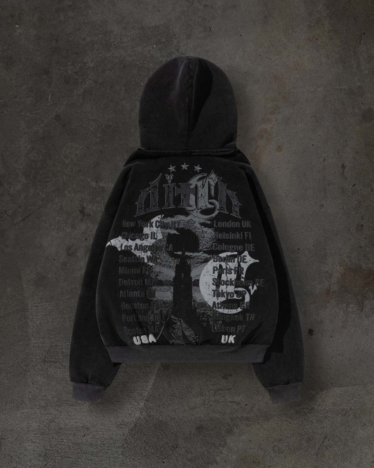 CORVIDITCH TOUR PULLOVER (COAL)-IYAMIUIO