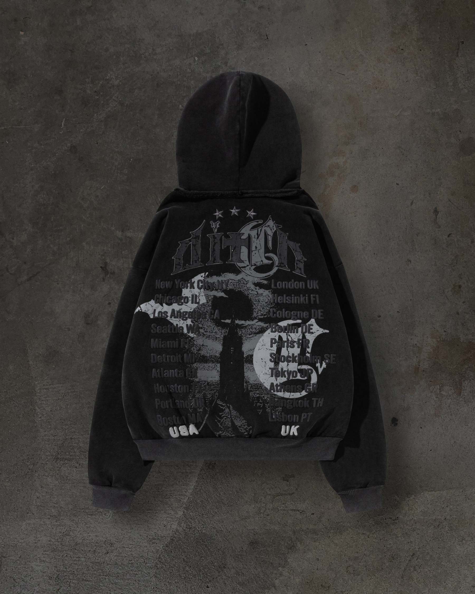 CORVIDITCH TOUR PULLOVER (COAL)-IYAMIUIO