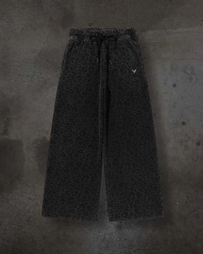 CHEETAH SWEATS (COAL)-IYAMIUIO