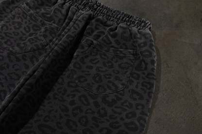 CHEETAH SWEATS (COAL)-IYAMIUIO