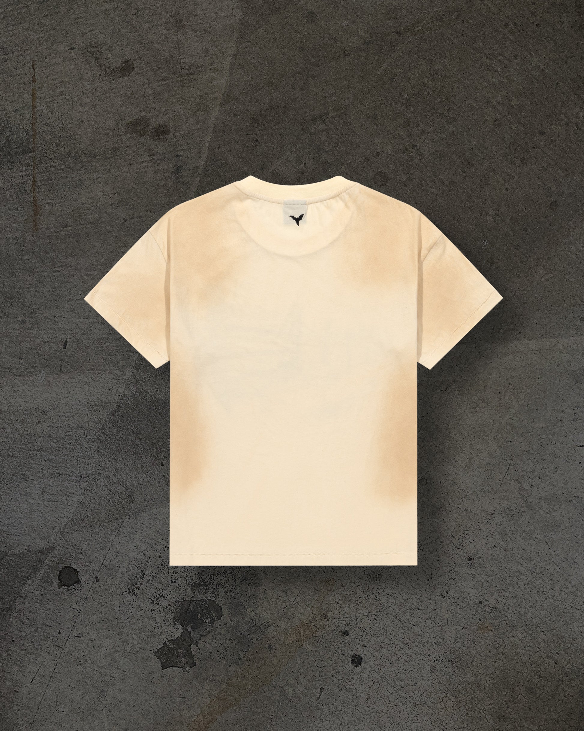 BARBED FENCE TEE (DIRTY CREME)-IYAMIUIO