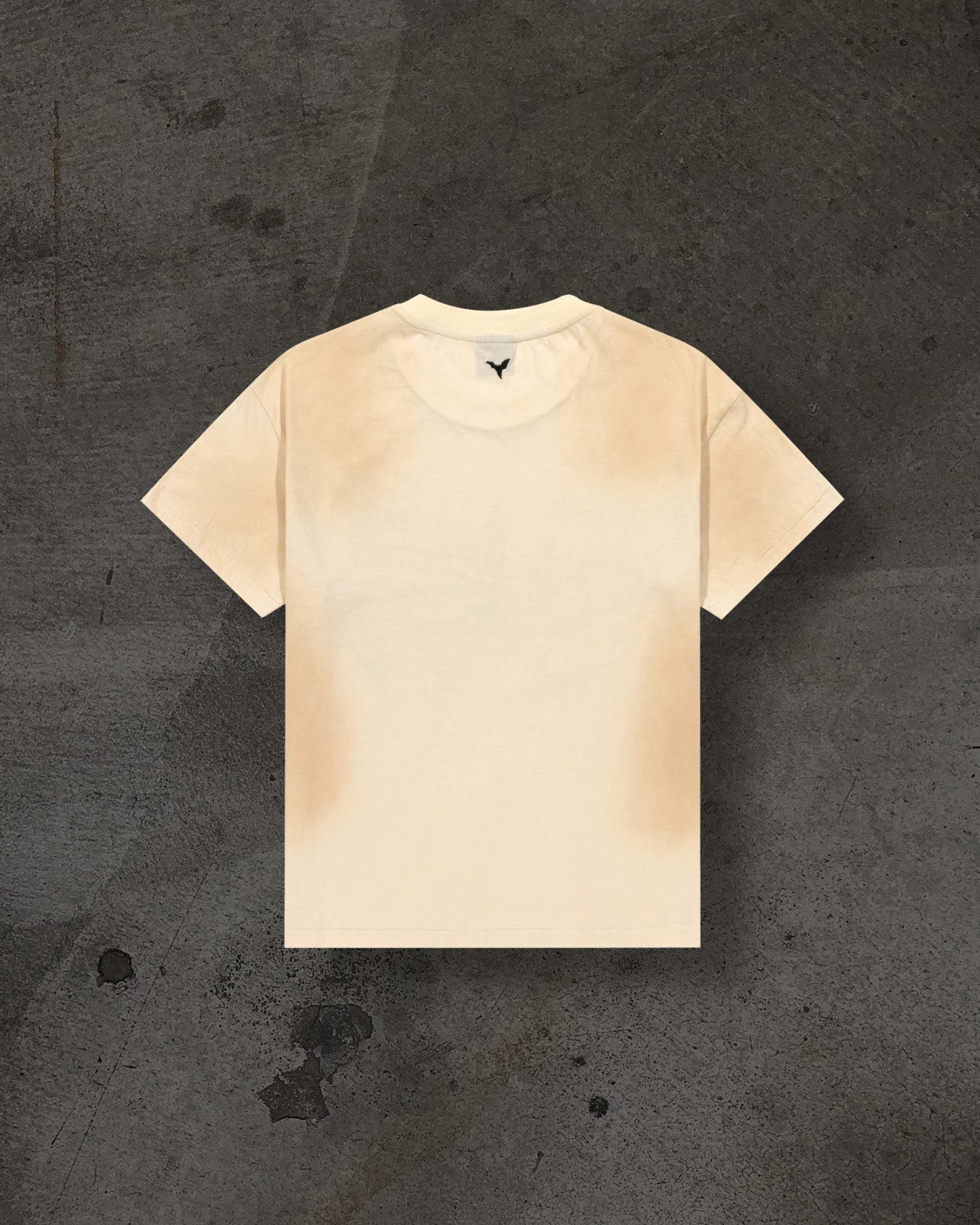 BARBED FENCE TEE (DIRTY CREME)-IYAMIUIO