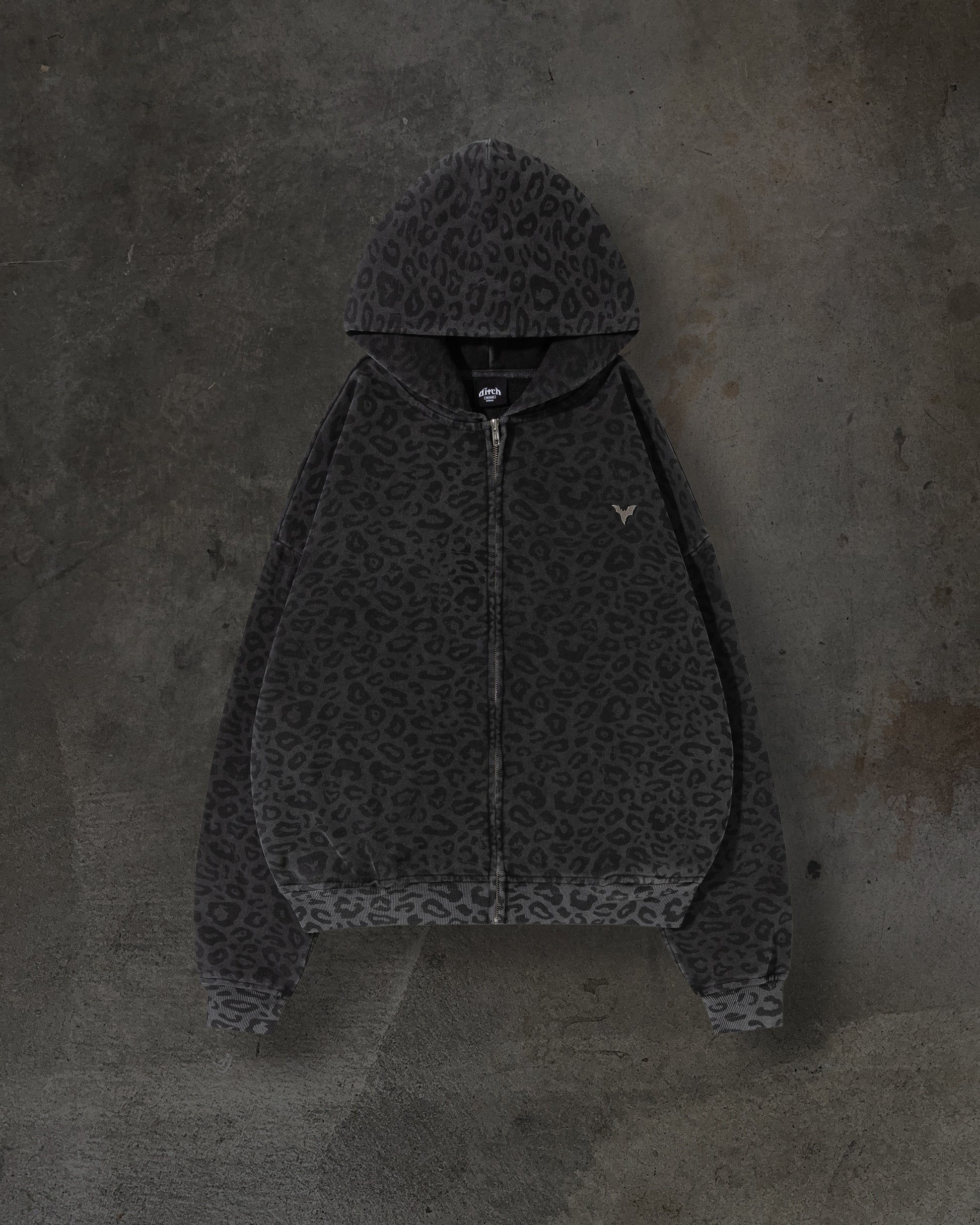 CHEETAH ZIPUP (COAL)-IYAMIUIO