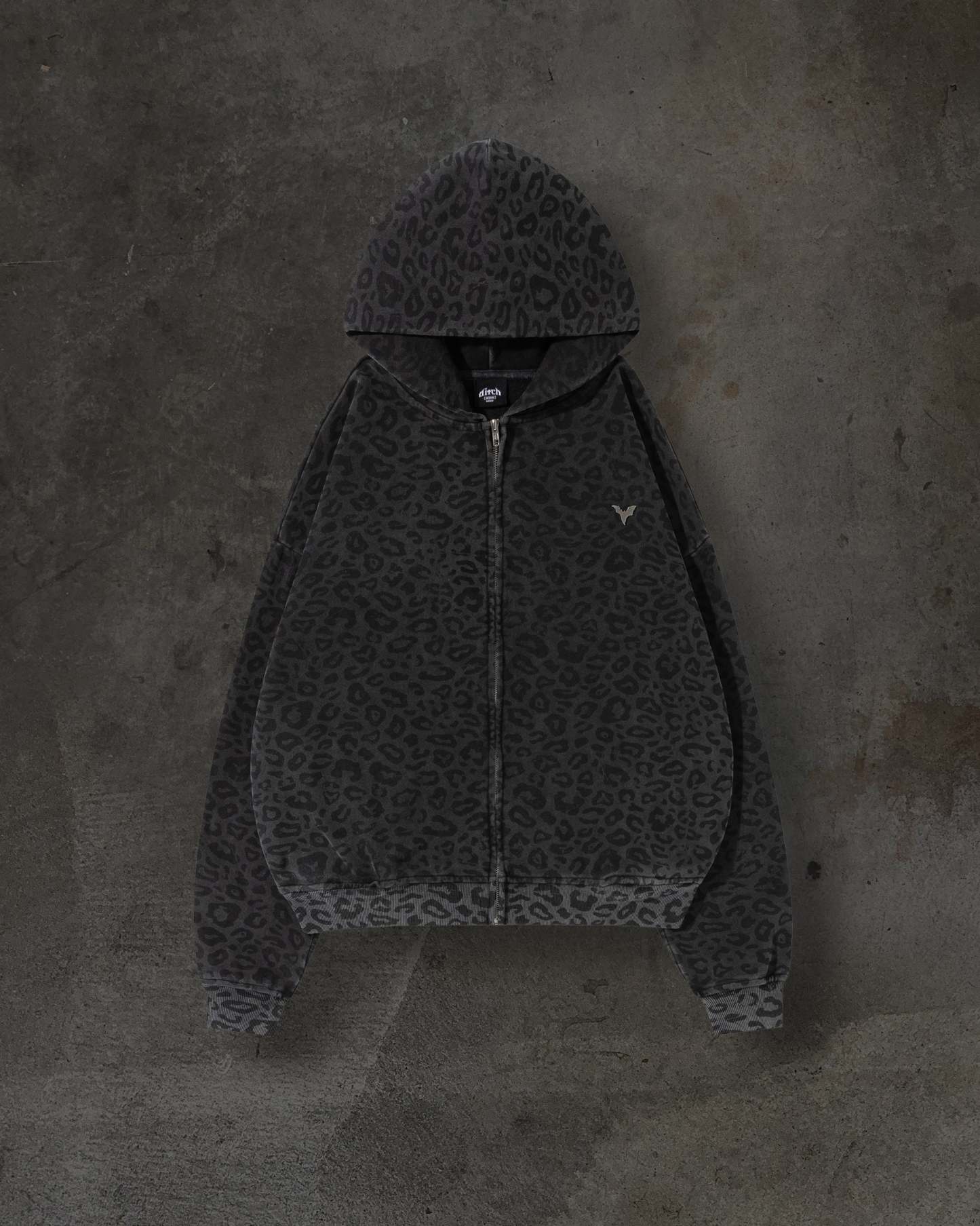 CHEETAH ZIPUP (COAL)-IYAMIUIO