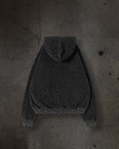 CHEETAH ZIPUP (COAL)-IYAMIUIO