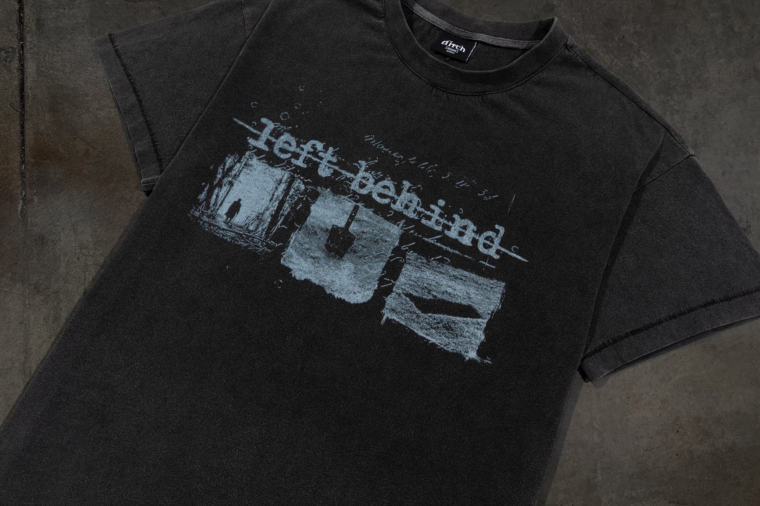 BURIAL TEE (COAL)-IYAMIUIO