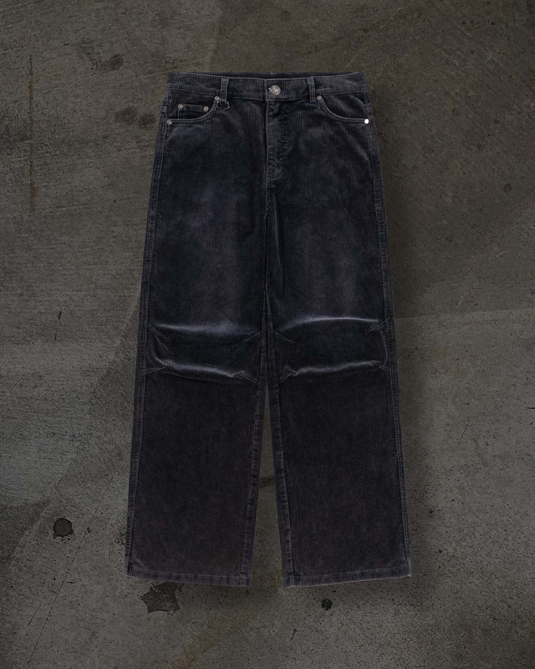 DITCH CORDUROYS (NAVY)-IYAMIUIO