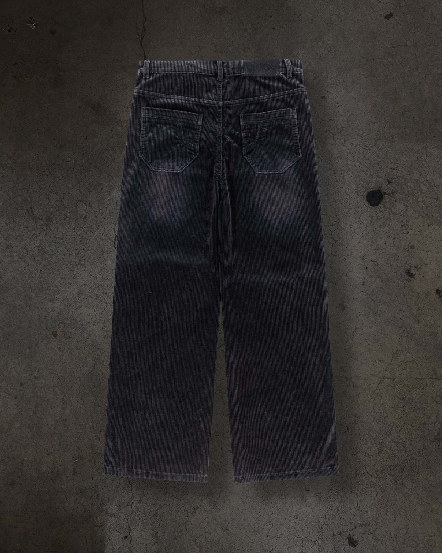 DITCH CORDUROYS (NAVY)-IYAMIUIO