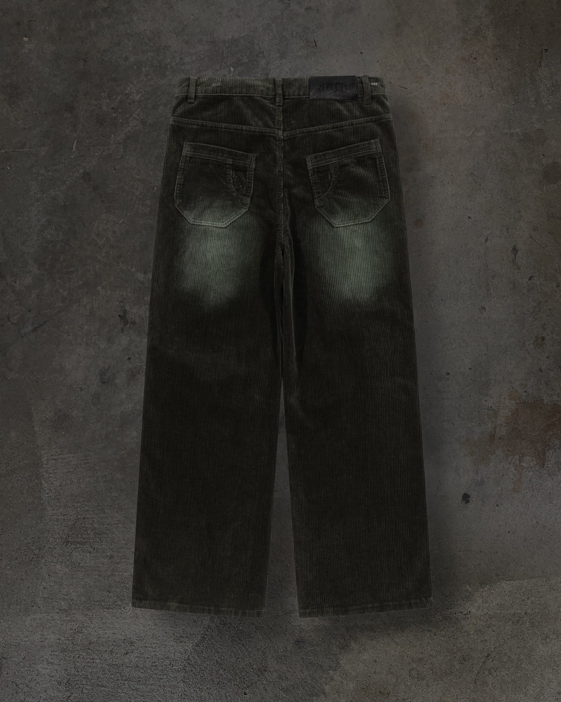 DITCH CORDUROYS (PINE)-IYAMIUIO