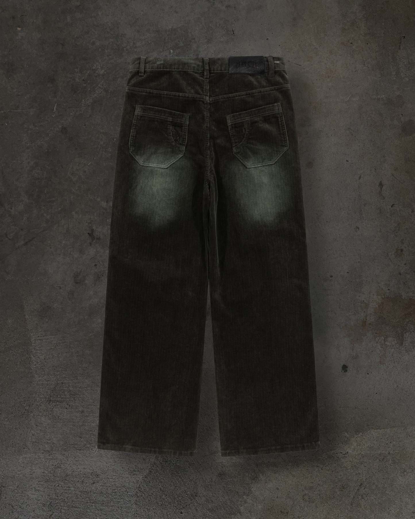 DITCH CORDUROYS (PINE)-IYAMIUIO