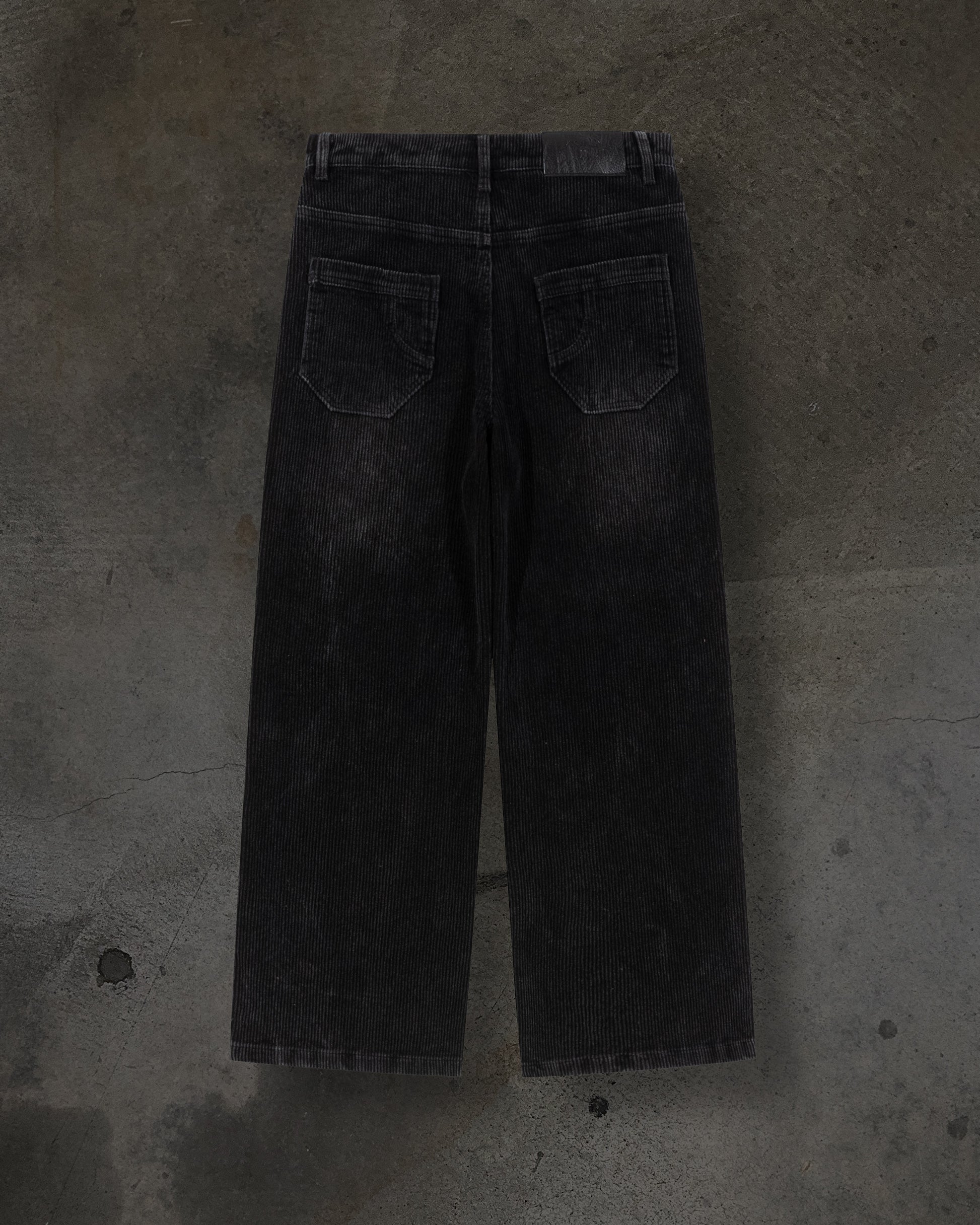 DITCH CORDUROYS (COAL)-IYAMIUIO