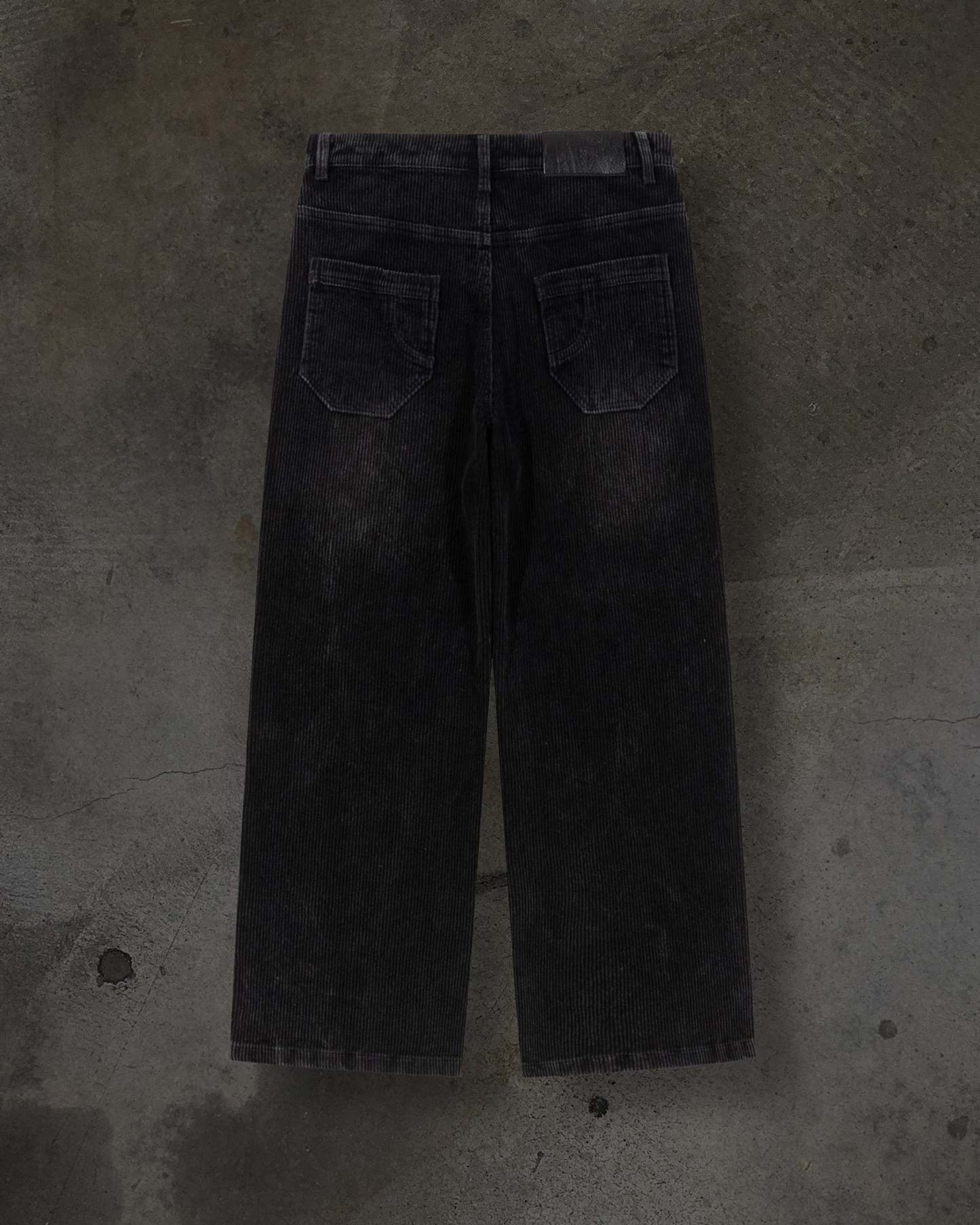 DITCH CORDUROYS (COAL)-IYAMIUIO