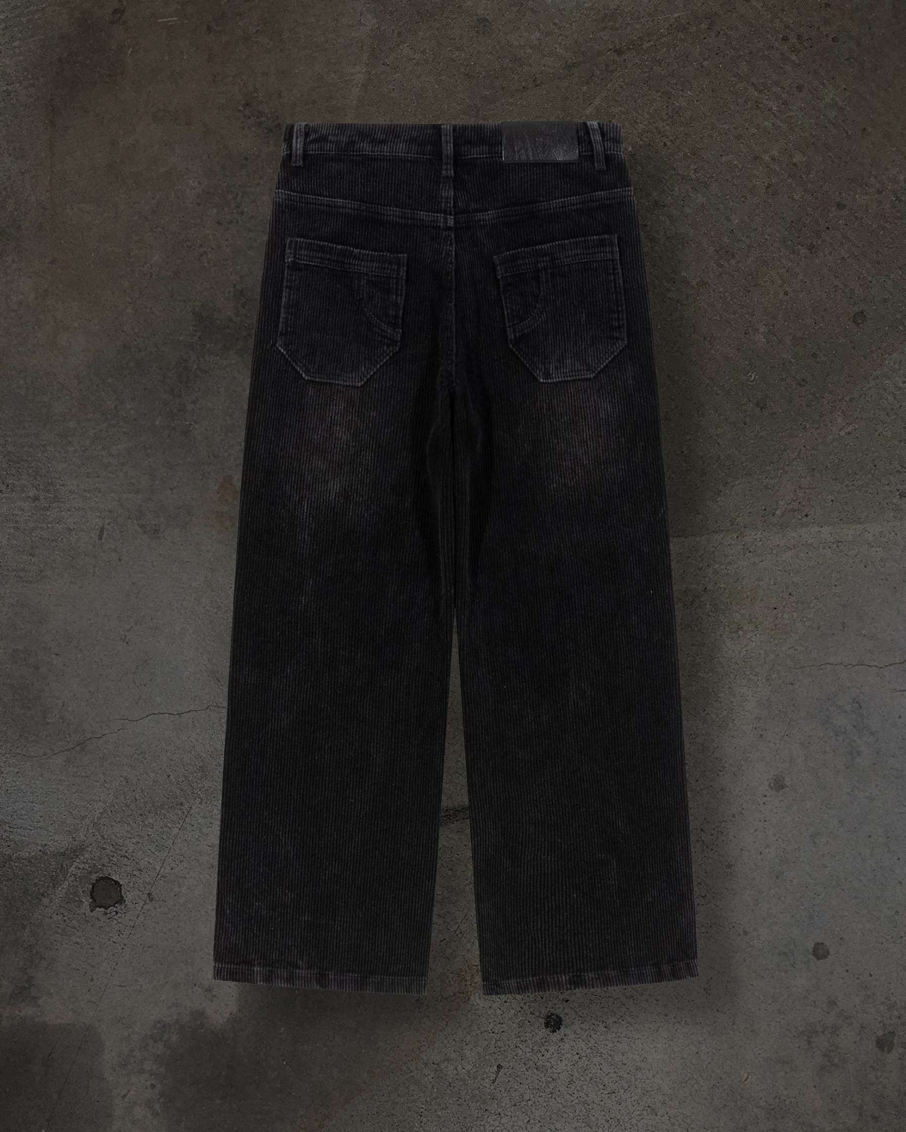 DITCH CORDUROYS (COAL)-IYAMIUIO