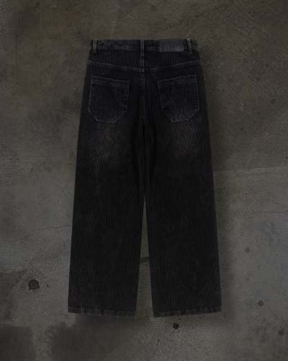 DITCH CORDUROYS (COAL)-IYAMIUIO