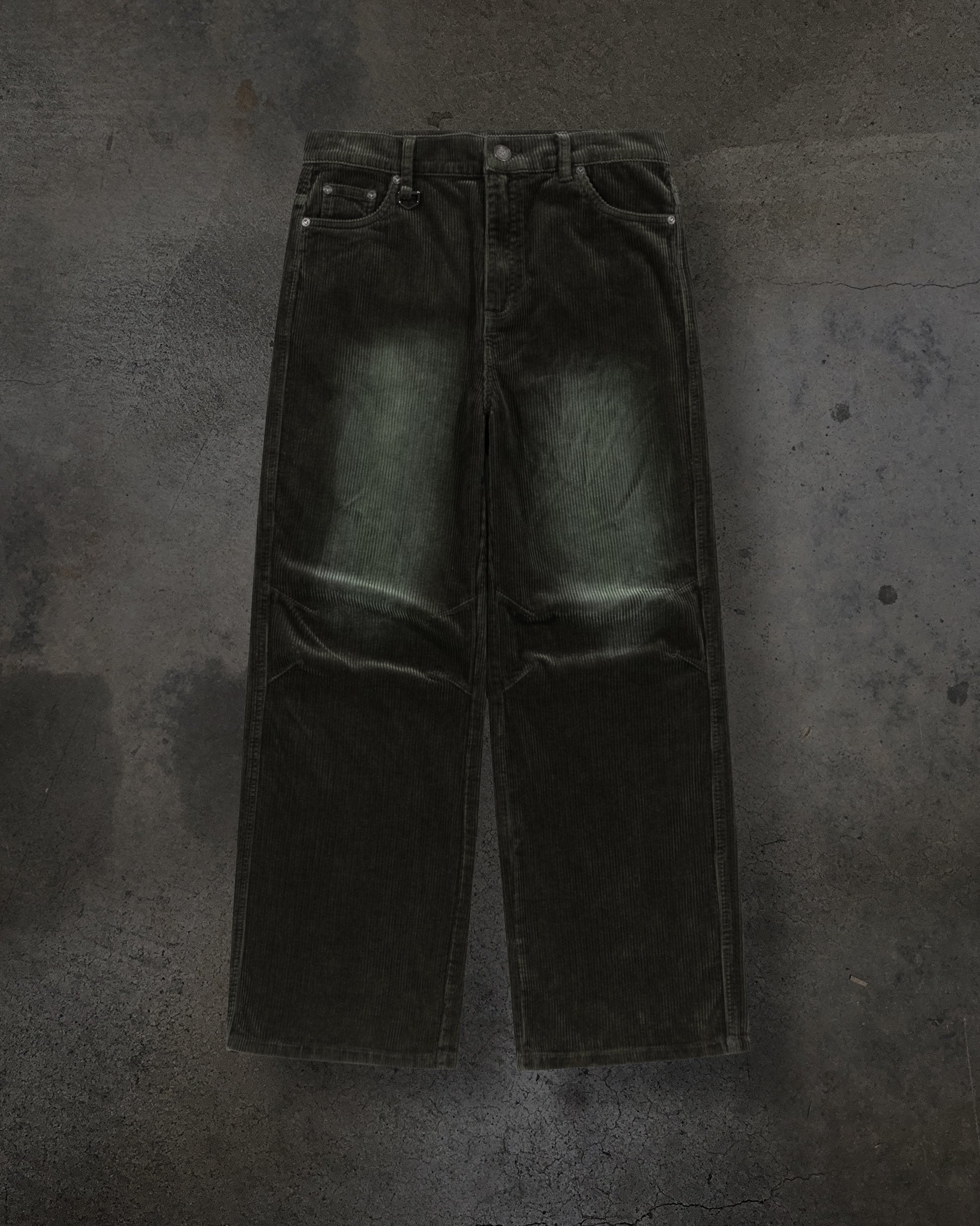 DITCH CORDUROYS (PINE)-IYAMIUIO