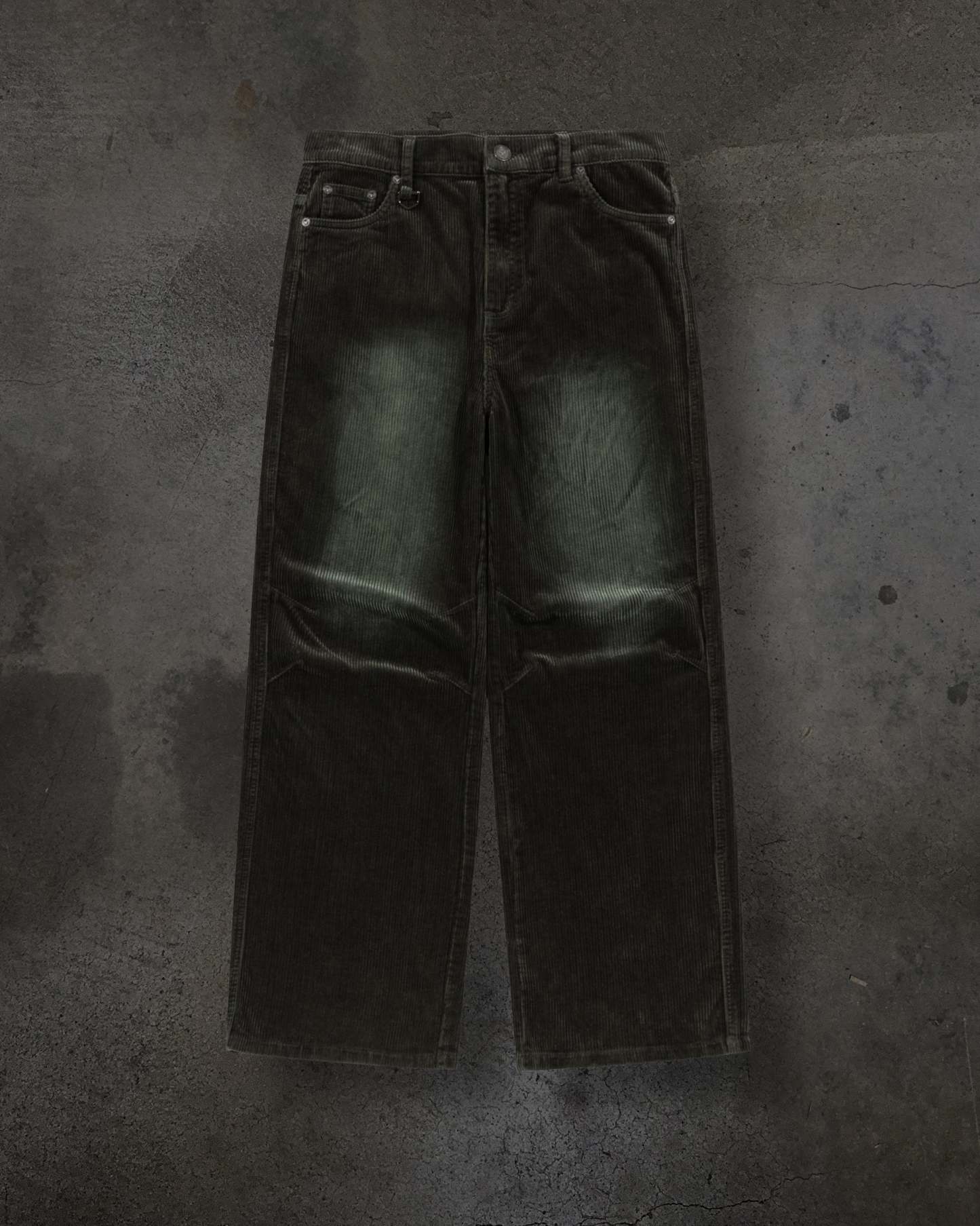 DITCH CORDUROYS (PINE)-IYAMIUIO