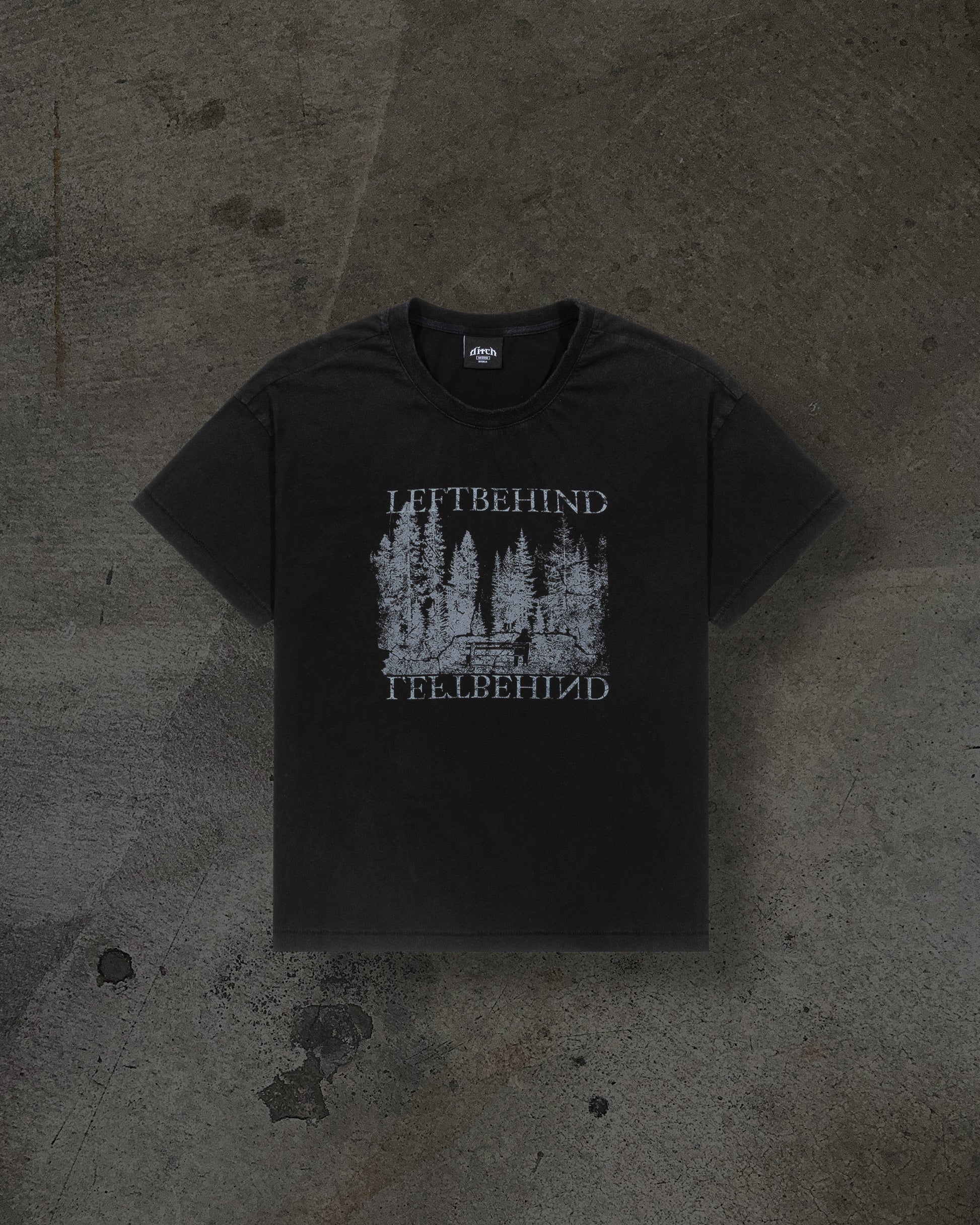 UPSIDE DOWN TEE (COAL)-IYAMIUIO