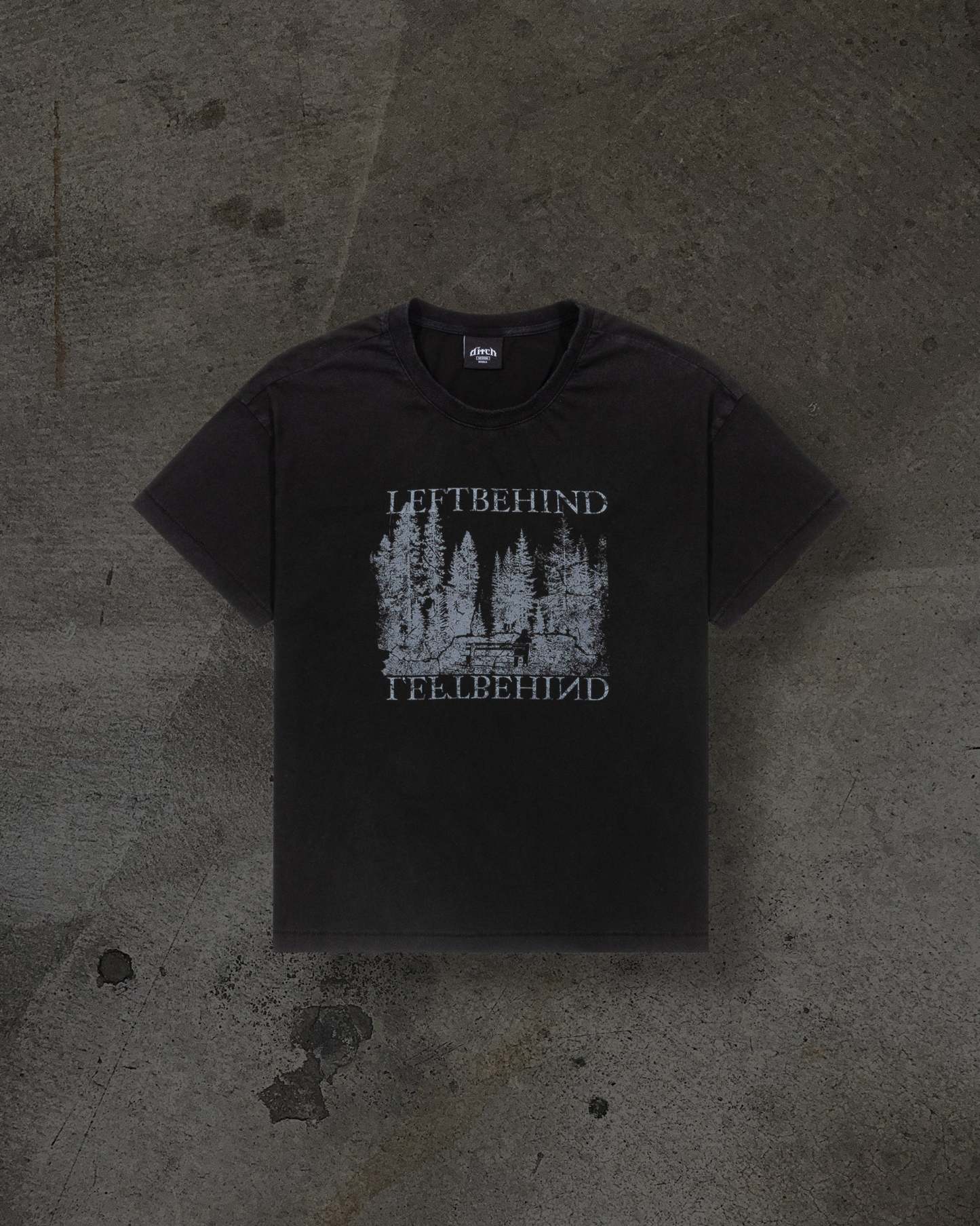 UPSIDE DOWN TEE (COAL)-IYAMIUIO