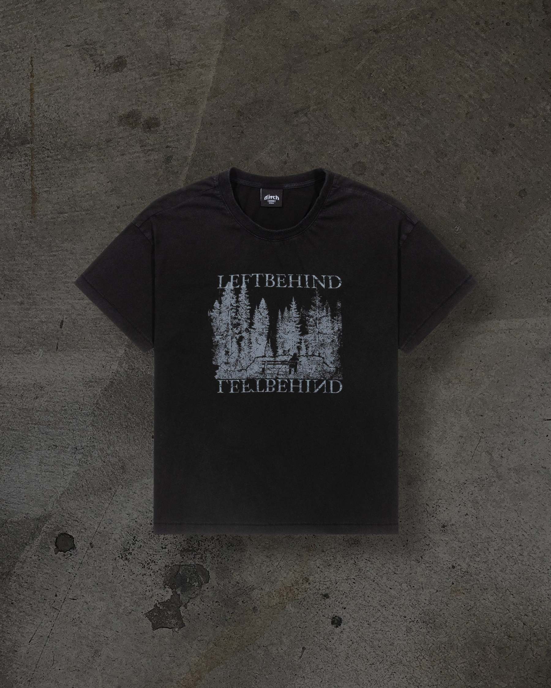 UPSIDE DOWN TEE (COAL)-IYAMIUIO