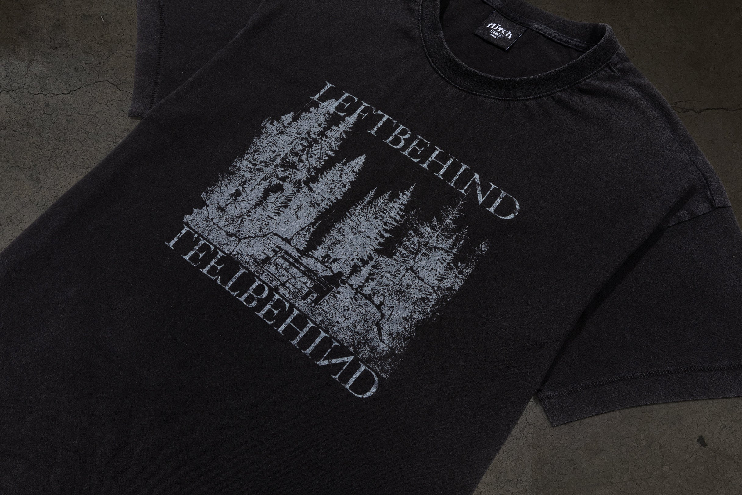 UPSIDE DOWN TEE (COAL)-IYAMIUIO