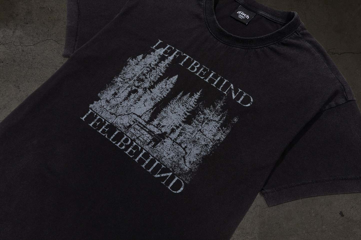 UPSIDE DOWN TEE (COAL)-IYAMIUIO