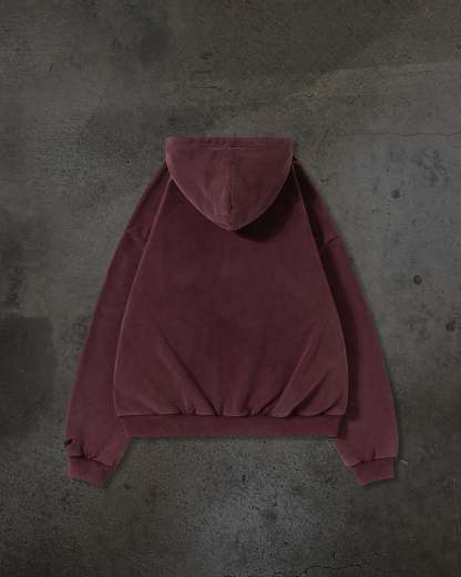MISSING BAT PULLOVER (CRIMSON)-IYAMIUIO