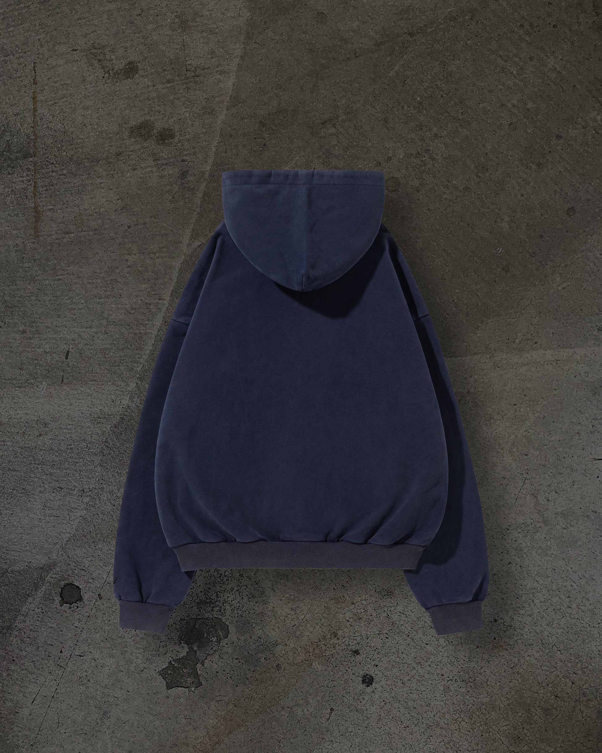 ATHLETIC ZIPUP (NAVY)-IYAMIUIO