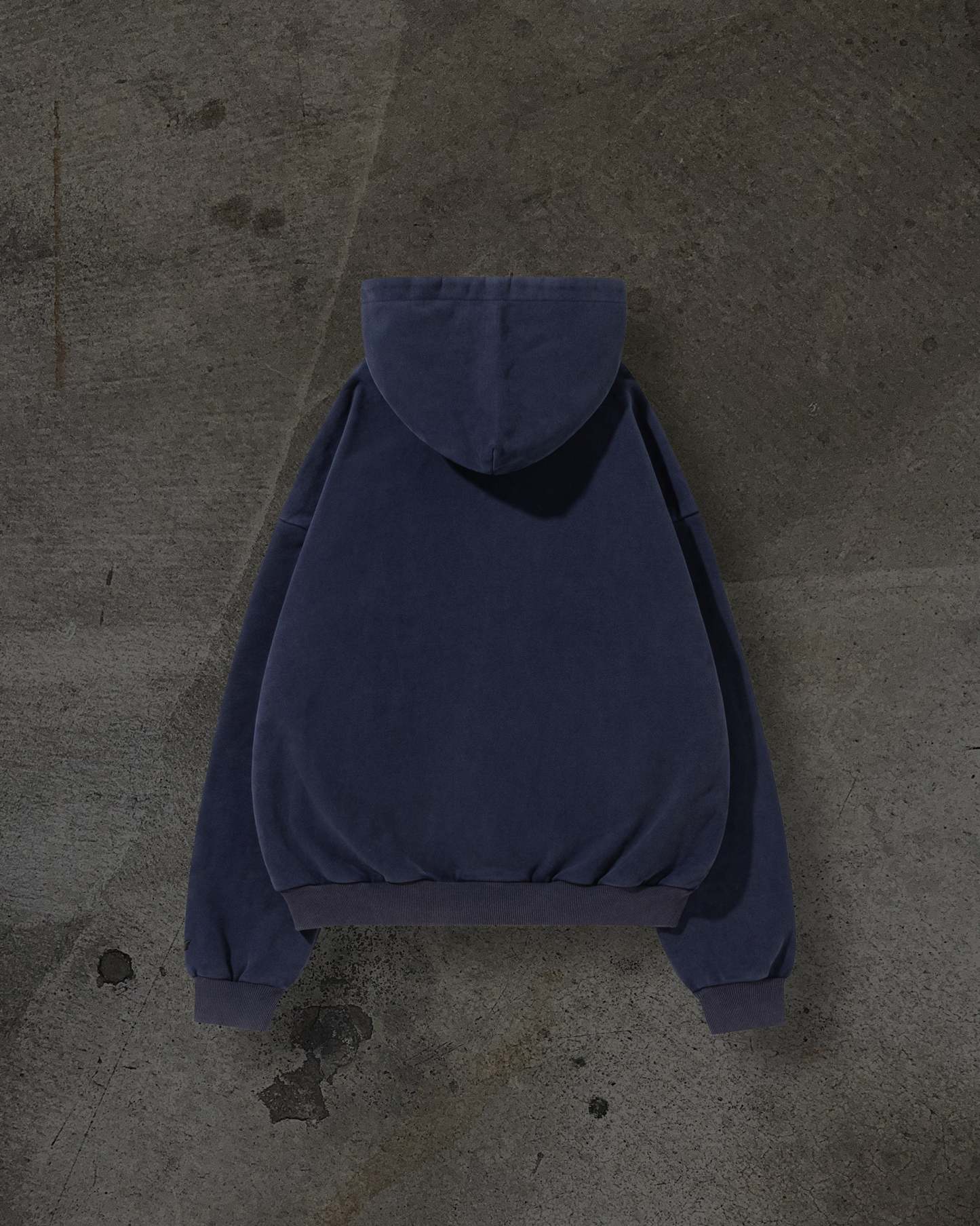 ATHLETIC ZIPUP (NAVY)-IYAMIUIO