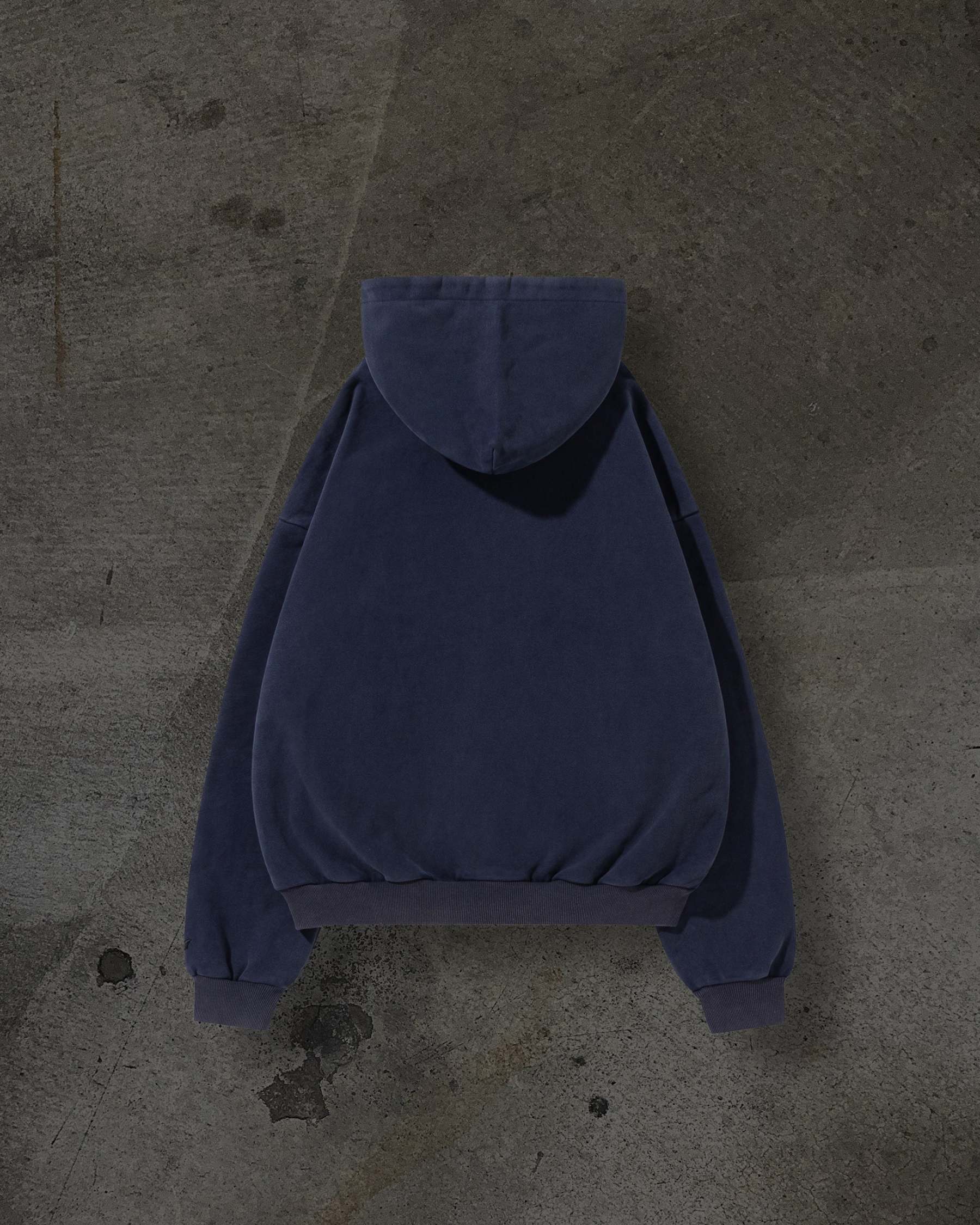 ATHLETIC ZIPUP (NAVY)-IYAMIUIO