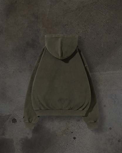 ATHLETIC ZIPUP (ASH)-IYAMIUIO