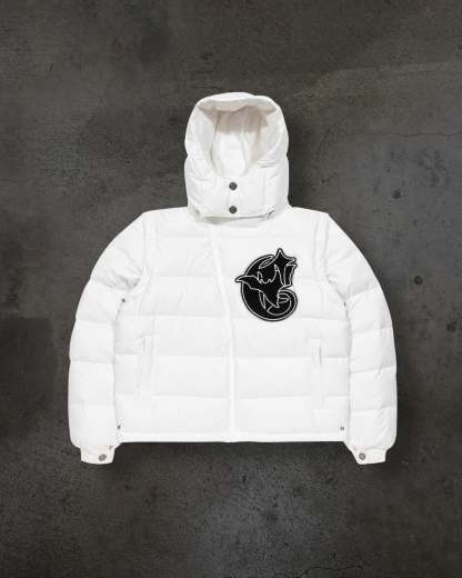 CORVIDITCH SHINY PUFFER (WHITE)-IYAMIUIO