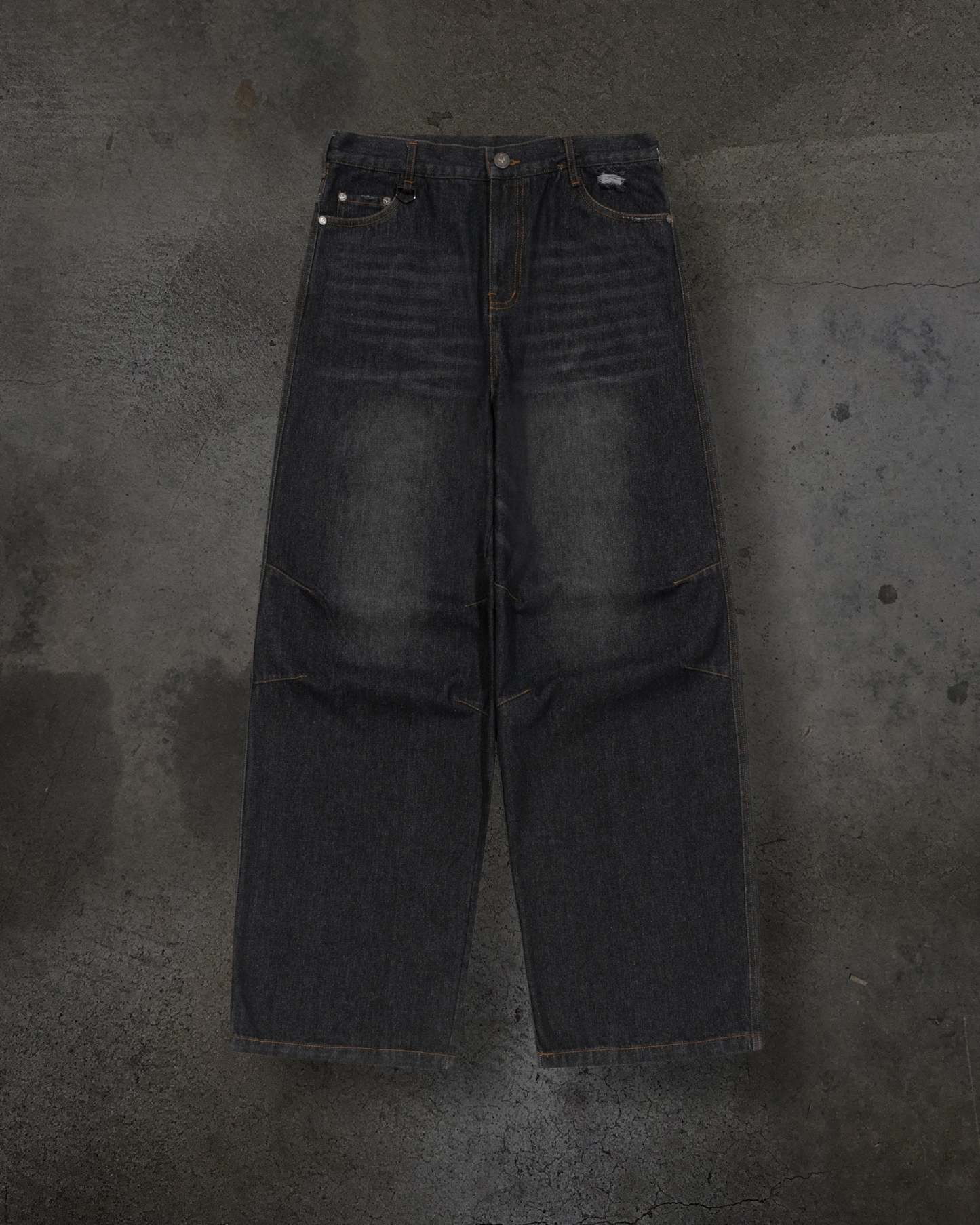 BAGGY DENIM (NOIR)-IYAMIUIO