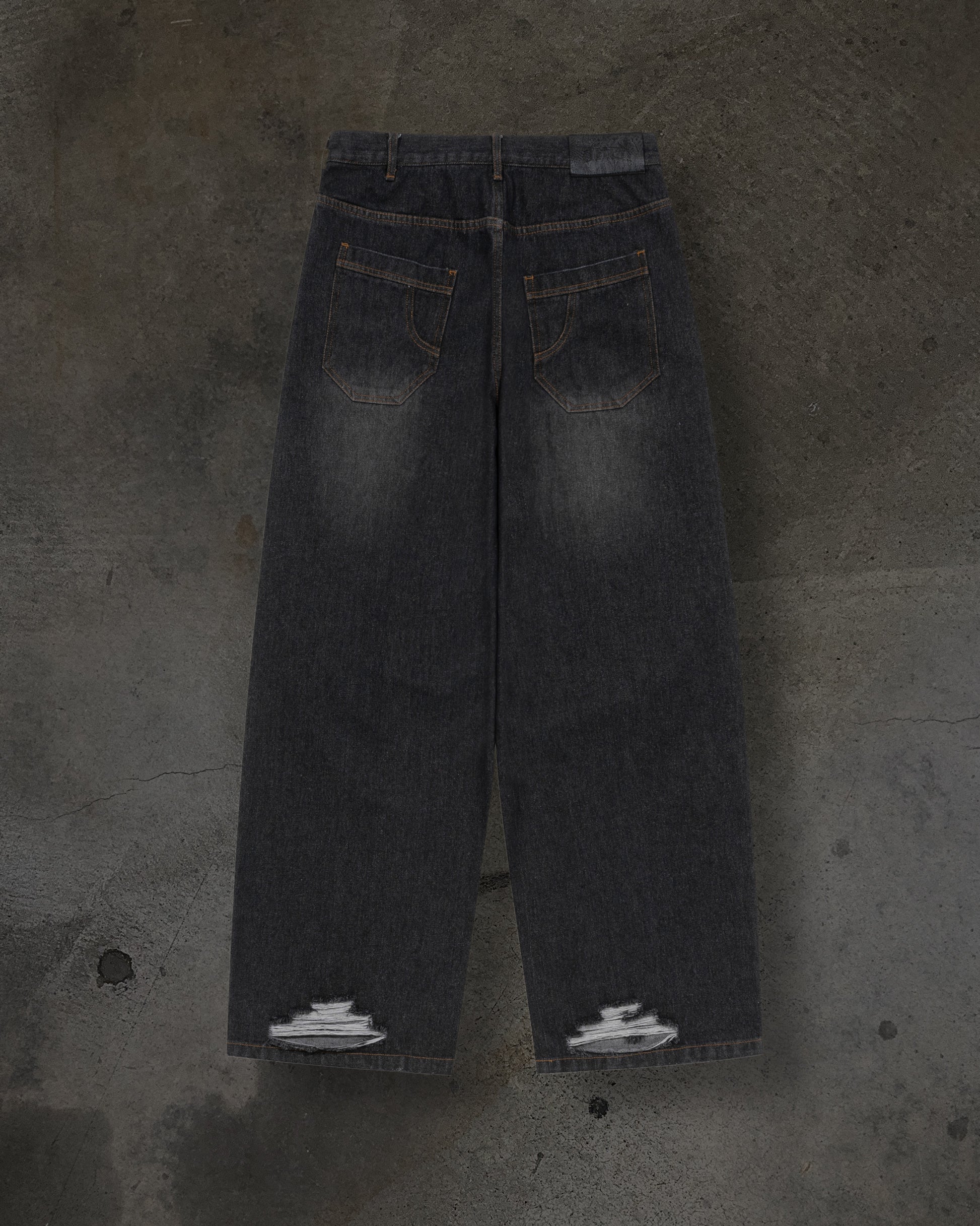 BAGGY DENIM (NOIR)-IYAMIUIO
