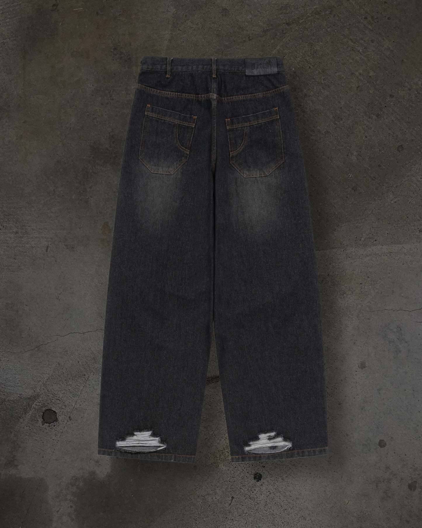 BAGGY DENIM (NOIR)-IYAMIUIO