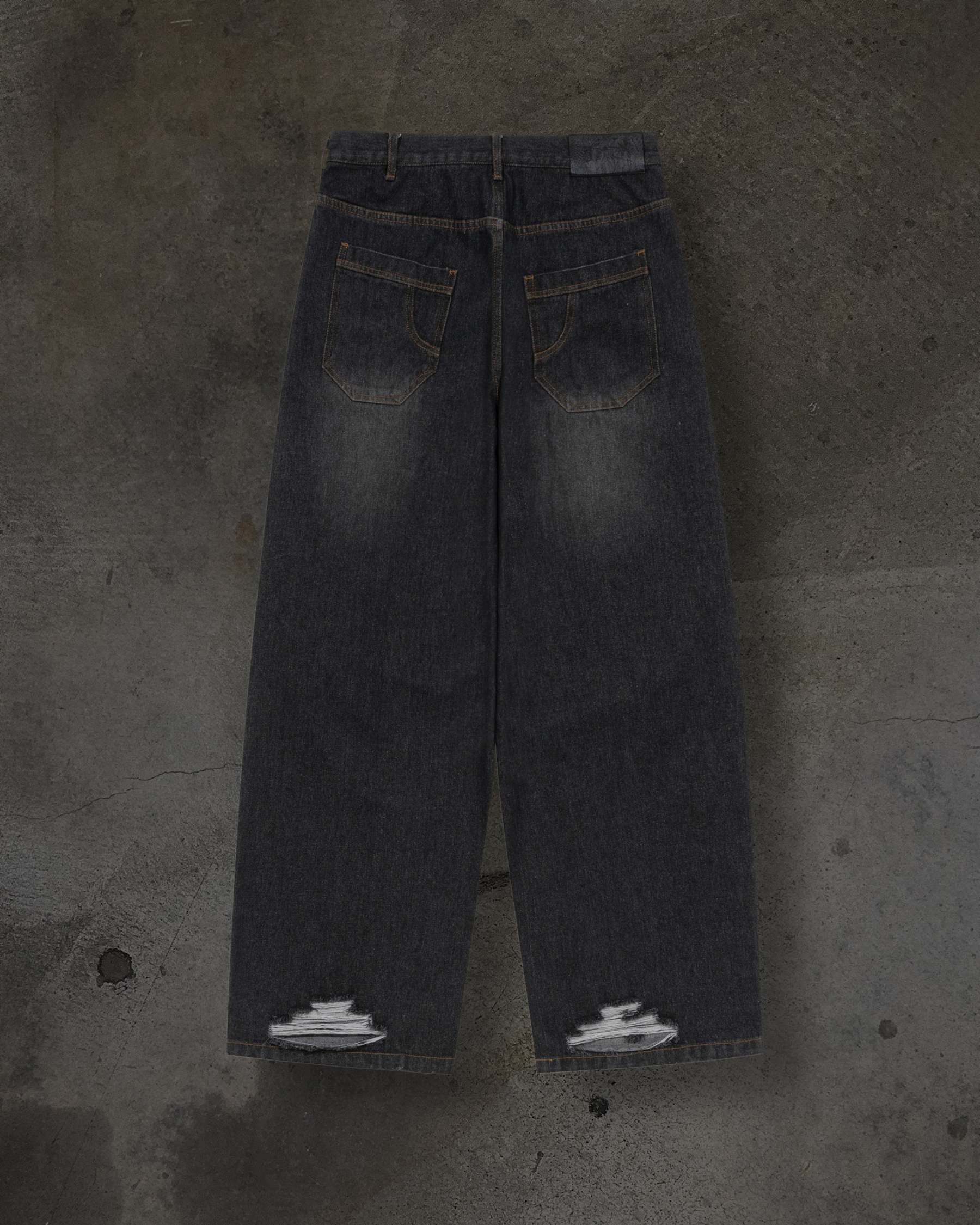 BAGGY DENIM (NOIR)-IYAMIUIO